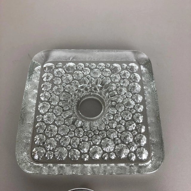 Large Vintage Glass Bubble Sconce from Peill & Putzler 1970s For Sale - Image 4 of 16