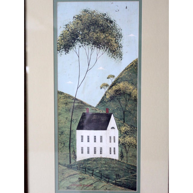 Vintage Warren Kimble Folk Art Prints : Brandon Barn & Brandon House - Set of 2 For Sale - Image 12 of 13