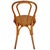 Early 20th Century Early 20th Century Vienna Secession Light Stain Bent Oak Chair No. 7 Attributed to Thonet For Sale - Image 5 of 7