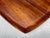 Wood Mid Century Modern Scandinavian Extra Large Teak Tray For Sale - Image 7 of 11