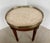 1940s French Marble Top Bouillotte Martini Table For Sale - Image 5 of 12