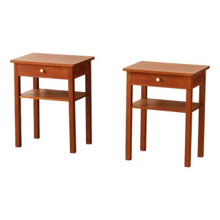 Bedside Tables, Sweden, 1960s, Set of 2 For Sale