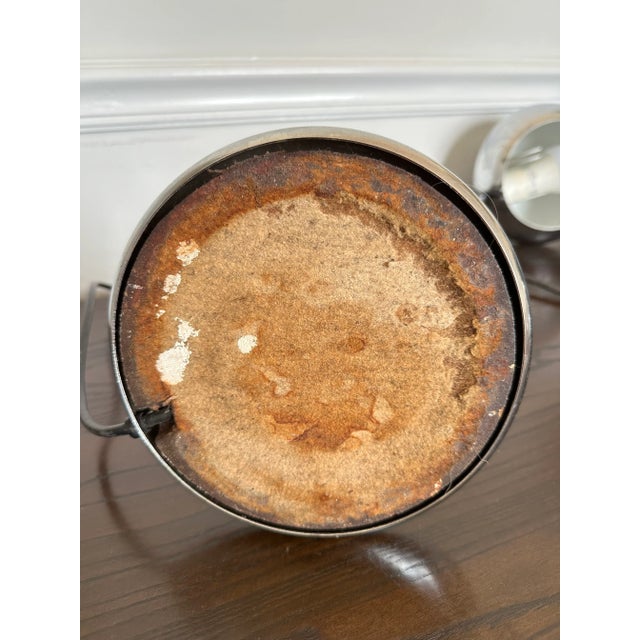 Chrome French Mid-Century Chrome and Adjustable Plastic Arm Desk Lamp For Sale - Image 8 of 12