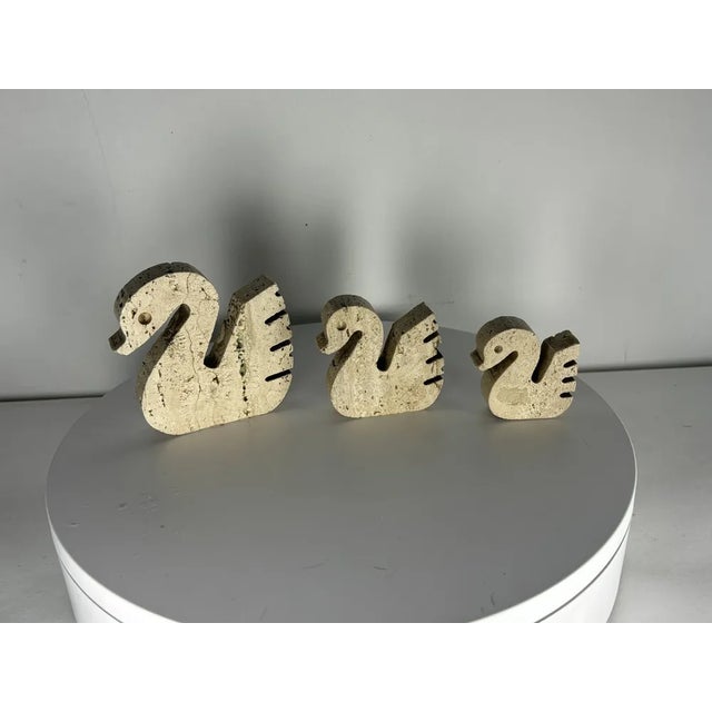 1970s Swans by Enzo Mari for F.lli Mannelli, 1970s, Set of 3 For Sale - Image 5 of 12