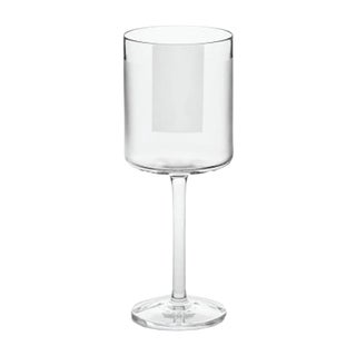 Irish Handmade Crystal No I White Wine Glass by Scholten & Baijings for J. HILL's Standard For Sale