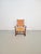 Modern Dutch Brutalist Armchair in Rush and Oak, 1950s For Sale - Image 6 of 13