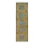 Vintage Turkish Runner With Golden Floral Medallion Design - Rug & Kilim For Sale