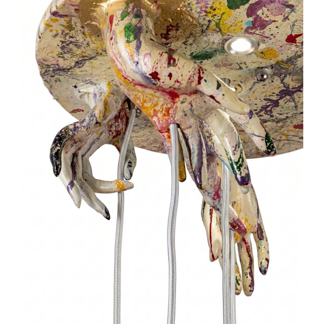Olimpo Pendant Lamp by Dario Nasuti For Sale - Image 8 of 9