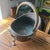 Antique Helmut Coal Scuttle Hand-Raised Seamless Hand Hammered Copper Brass Accents Footed For Sale - Image 12 of 14
