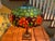 Early 20th Century Duffner and Kimberly Acorn Stained Glass Table Lamp For Sale - Image 4 of 12