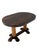 Wood Art Deco Oval Center Table by Gebroeders Reens, 1930s For Sale - Image 7 of 13