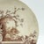English Antique Hill Pottery “Rustic” Brown Transferware Plate, Staffordshire c.1845–1860 For Sale - Image 3 of 6