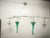 1990s Four-Light Suspension Lamp International, 1990s For Sale - Image 5 of 14