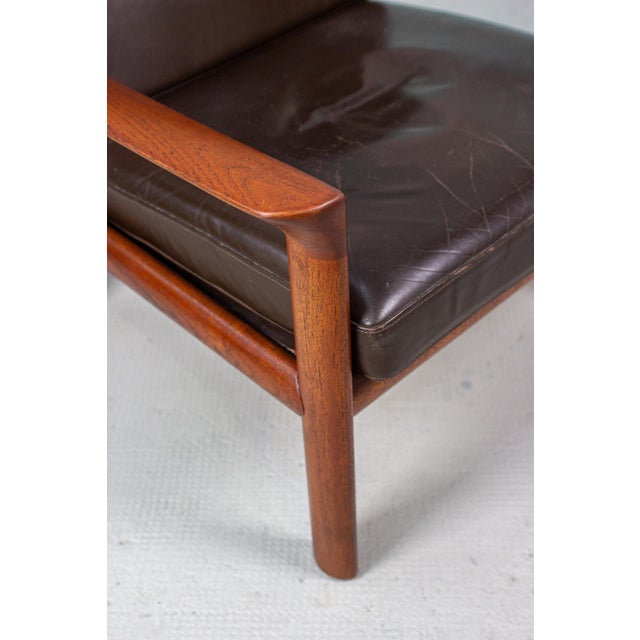 Mid-Century Teak Lounge Chairs by Sven Ellekaer for Komfort, 1960s, Set of 2 For Sale - Image 13 of 18