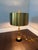 Mid-Century Modern Global Views Brass Lamp With Brass Shade For Sale - Image 3 of 10