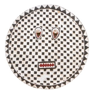 Black & White Bobo African Mask For Sale