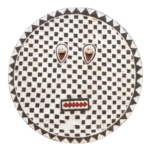 Black & White Bobo African Mask
