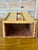 Vintage Tortoiseshell Bamboo & Woven Rattan Tissue Box Cover For Sale In Naples, FL - Image 6 of 11