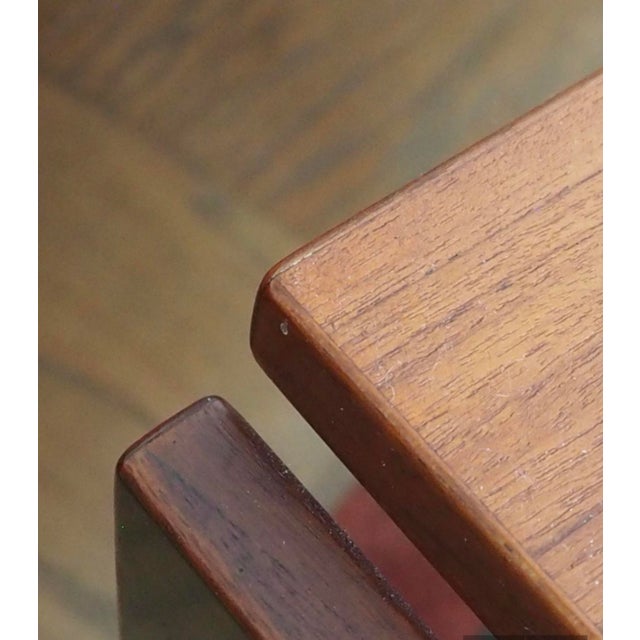 1960s Grete Jalk for P. Jeppesen Teak & Formica Coffee Table, Model Pj 56b For Sale In New York - Image 6 of 12