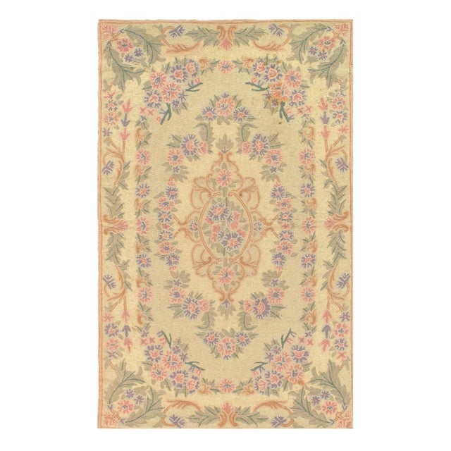 Pasargad Sino Abusson Rug- 3' X 5' For Sale - Image 4 of 4
