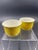 Early 20th Century Empire Ware Yellow Trinket Dishes- a Pair For Sale - Image 12 of 12