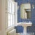 Hollywood Regency Sample - Schumacher X Cristina Buckley Trousdale Wallpaper in Midnight Blue For Sale - Image 3 of 4