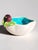 Sèvre porcelain bowl / cup KERAMOS Manufacture - Sèvres Pocket tray in white enamelled earthenware for the exterior and...