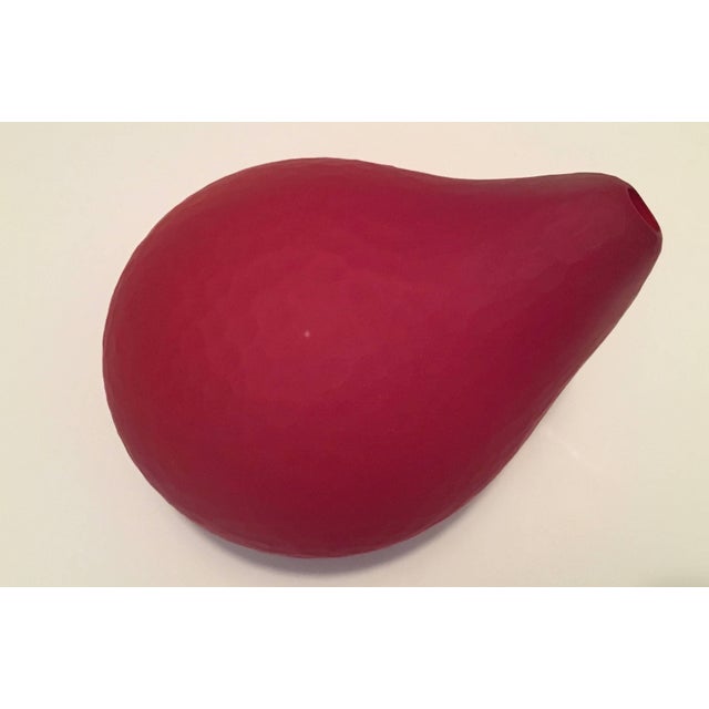 Glass Thomas Blank, Masterpiece Swiss Contemporary Blown Faceted Cut Glass Sculpture Vase, 2001 For Sale - Image 7 of 9