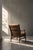 Mid-Century Modern Mid-Century Danish Modern Beech and Brown Leather Armchair from Farstrup Møbler, 1970s For Sale - Image 3 of 18