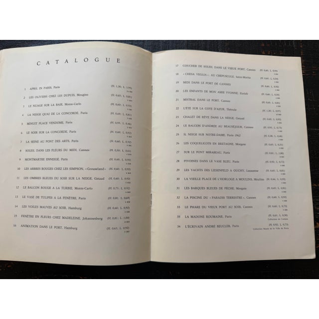 Official program for the Dimitrie Berea Exhibition in New York City in 1963, with an introduction written by the prominent...