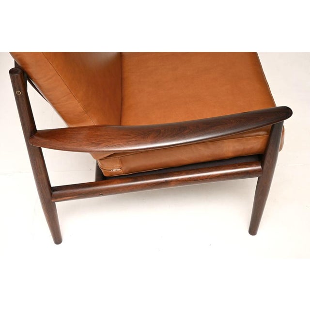 Vintage Danish Chair by Grete Jalk for France and Son, 1960 For Sale - Image 9 of 10
