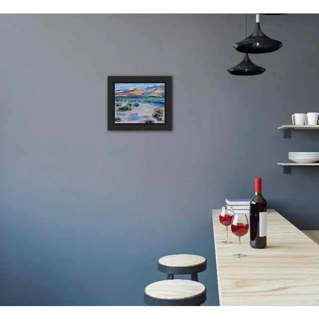 Contemporary Desert Glow Modern Landscape Oil Painting For Sale - Image 3 of 6