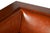 Craftsman Cubic Panel Side Arm Chair - Russet Brown Leather (Rb2) For Sale - Image 4 of 8