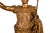 Fine Italian Grand Tour Bronze Sculpture of Augustus Prima Porta by Boschetti For Sale - Image 6 of 18