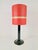 Mid-century tulip metal table lamp, 1960s space age minimalist vintage a vintage table lamp from 1960, designed and made...