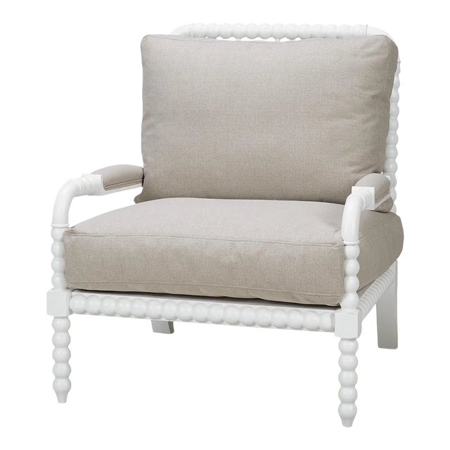 French Country Bobbin Armchair For Sale