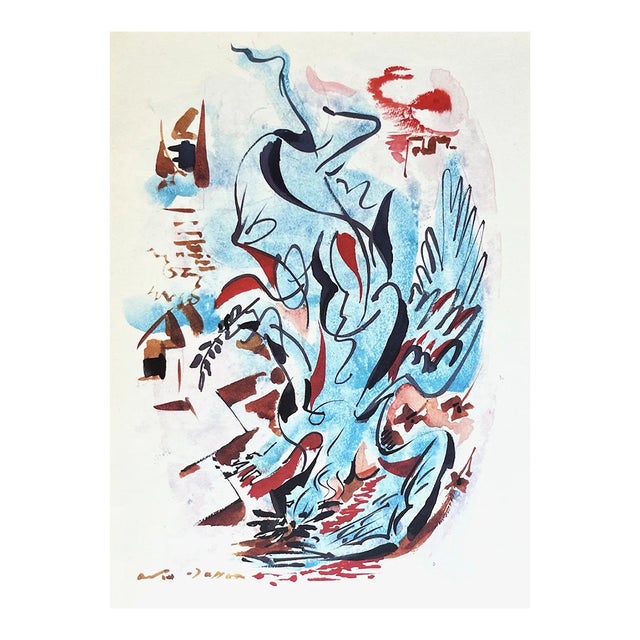 1970 Andre Masson Print Aurelia 2 For Sale