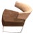 1990s Vintage Contemporary Andreu World Oyster Lounge Chair For Sale