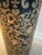 This elegant cane/umbrella stand is on a deep dark green background with gold encrusted ribbon details and heart shaped...
