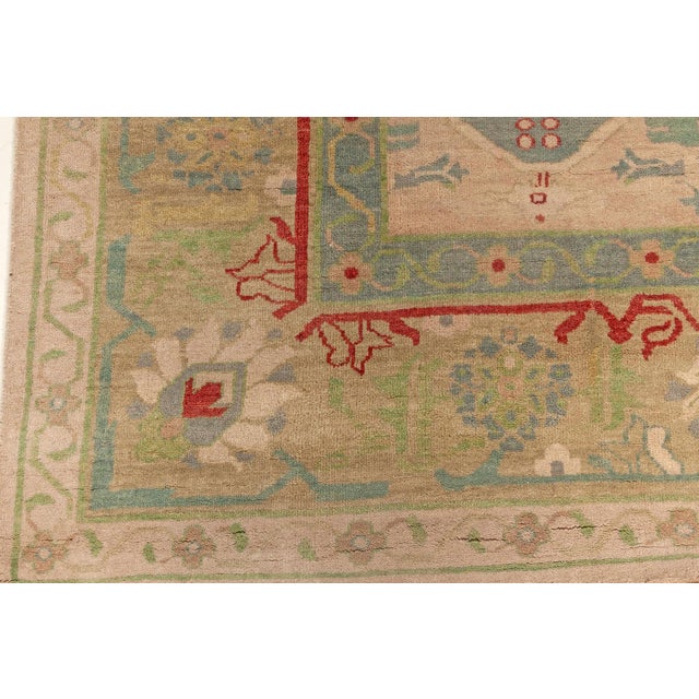 Traditional Oushak Design Handmade Wool Rug by Doris Leslie Blau Size: 11'7" × 17'2" (353 × 523 cm) Whoever looks at this...