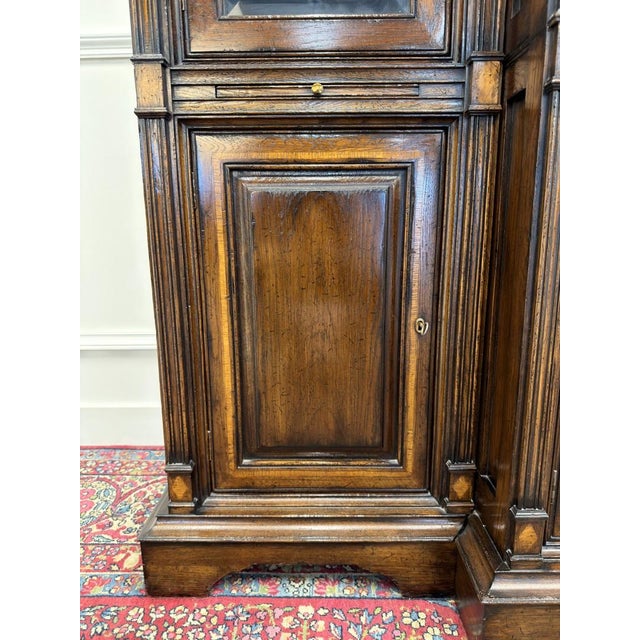 English Royal Antique Collection Bookcase For Sale - Image 14 of 18