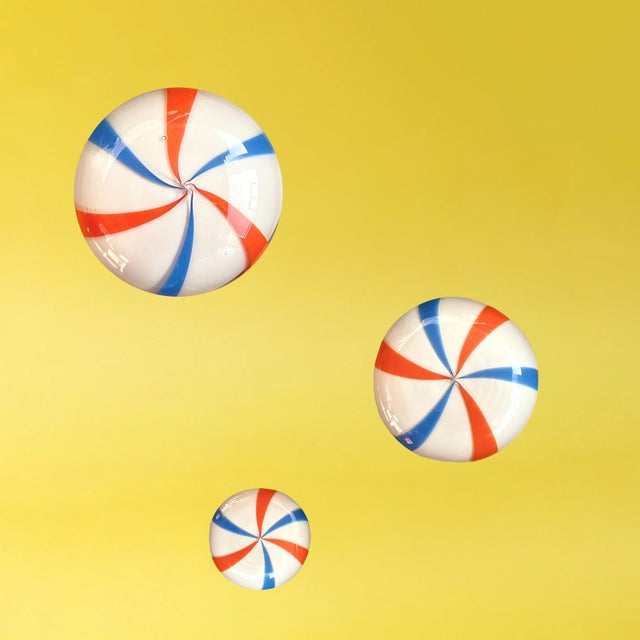 Candy by studio berg brings the joy of the sweet shop into the home: furniture and objects in striped glass, inspired by...