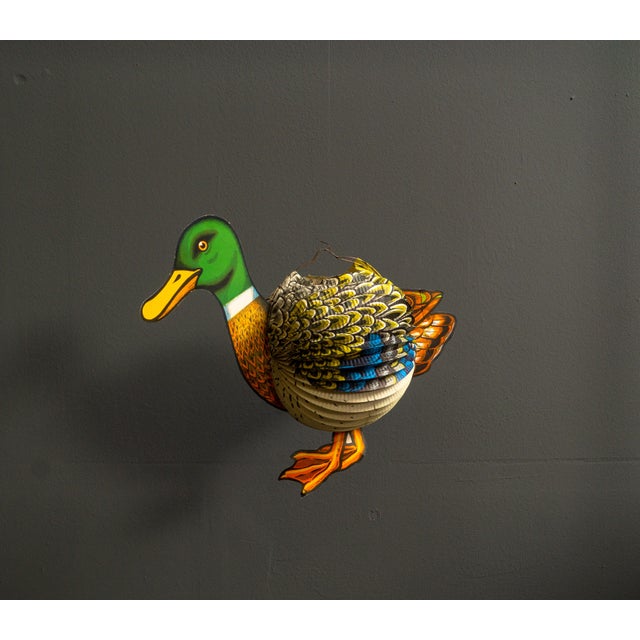 Paper Duck Lantern, West Germany, 1960s For Sale - Image 6 of 14