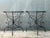 Vintage Sculptural Metal Demilune Console Tables - A Pair For Sale - Image 4 of 13