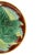 Victorian George Jones Majolica Maple Leaf and Ferns Plate on a Brown Ground, Ca. 1870 For Sale - Image 3 of 7