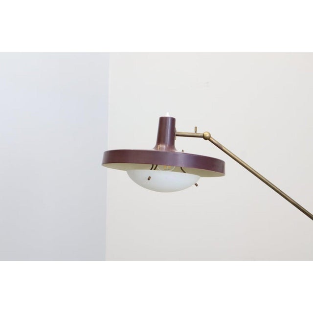 Monumental Adjustable Floor Lamp by Sarfatti for Arteluce, 1952 For Sale - Image 4 of 17