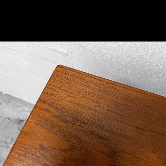 Small Freestanding Writing Desk in Teak, Denmark, 1960s For Sale - Image 15 of 17