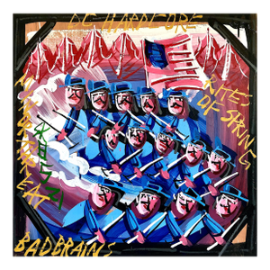 1980s Pop Art Expression of the Washington Hardcore Punk Movement and Music Culture