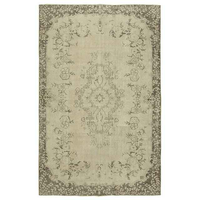 Textile Vintage Turkish Handmade Rug For Sale - Image 7 of 7