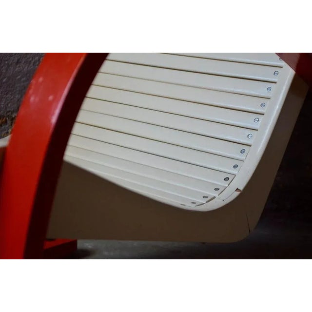 Red Lounge Chair by Bas Van Pelt For Sale - Image 8 of 18